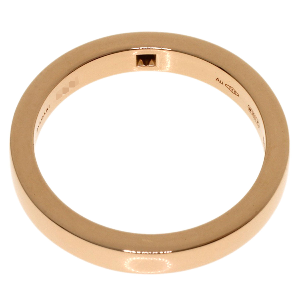 BVLGARI Marie Me 1P Diamond Ring K18 Pink Gold Ladies [Used]