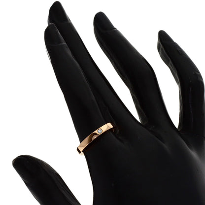 BVLGARI Marie Me 1P Diamond Ring K18 Pink Gold Ladies [Used]