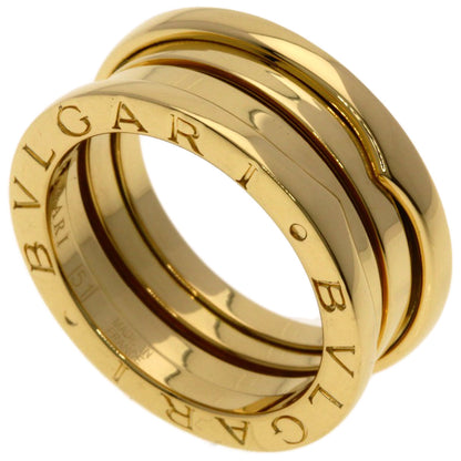 BVLGARI B.zero1 2 Band #51 Ring K18 Yellow Gold Ladies [Used]