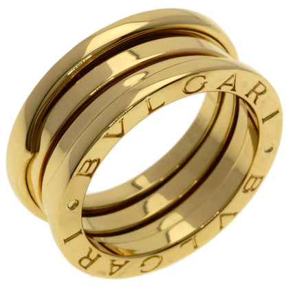 BVLGARI B.zero1 2 Band #51 Ring K18 Yellow Gold Ladies [Used]