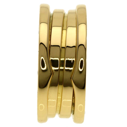 BVLGARI B.zero1 2 Band #51 Ring K18 Yellow Gold Ladies [Used]