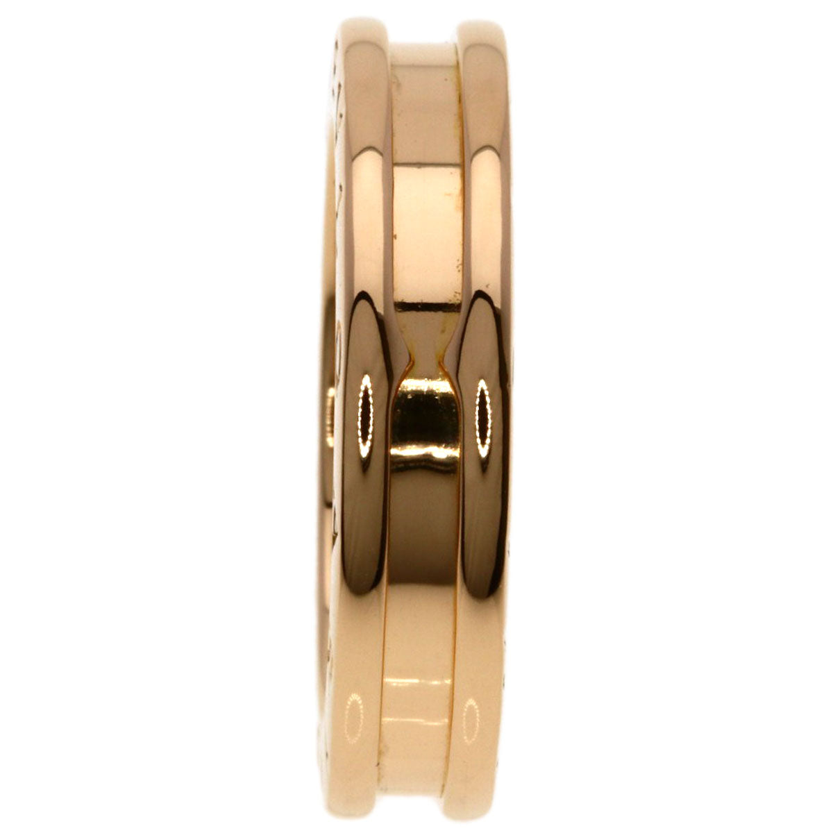 BVLGARI B.zero1 1 band #52 Ring K18 Pink Gold Ladies [Used]
