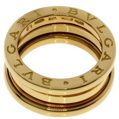 BVLGARI B.zero1 2 Band #49 Ring K18 Yellow Gold Ladies [Used]