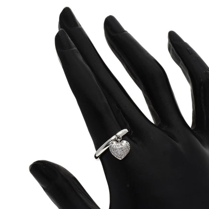 TIFFANY&Co. Sentimental Heart Diamond Ring Platinum PT950 Ladies [Used]