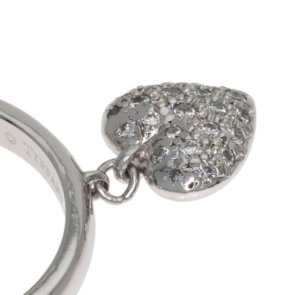 TIFFANY&Co. Sentimental Heart Diamond Ring Platinum PT950 Ladies [Used]
