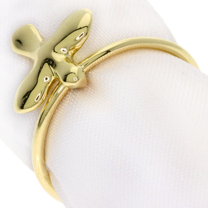TIFFANY&Co. Bird cross Ring K18 Yellow Gold Ladies [Used]