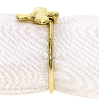 TIFFANY&Co. Bird cross Ring K18 Yellow Gold Ladies [Used]
