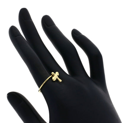 TIFFANY&Co. Bird cross Ring K18 Yellow Gold Ladies [Used]