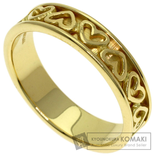TIFFANY&Co. Cutout Heart Ring K18 Yellow Gold Ladies [Used]