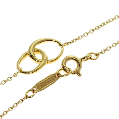 TIFFANY&Co. Double loop Necklace K18 Yellow Gold Ladies [Used]