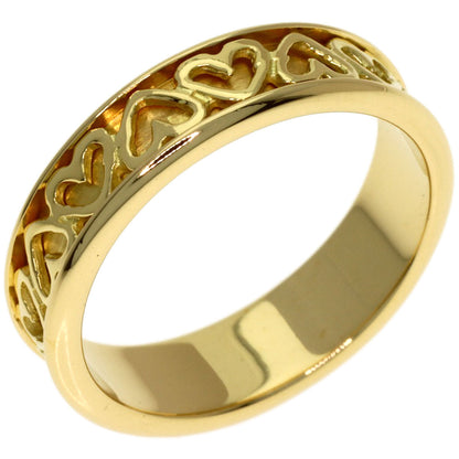 TIFFANY&Co. Cutout Heart Ring K18 Yellow Gold Ladies [Used]