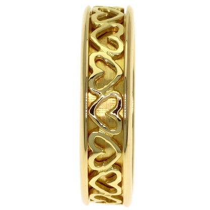 TIFFANY&Co. Cutout Heart Ring K18 Yellow Gold Ladies [Used]