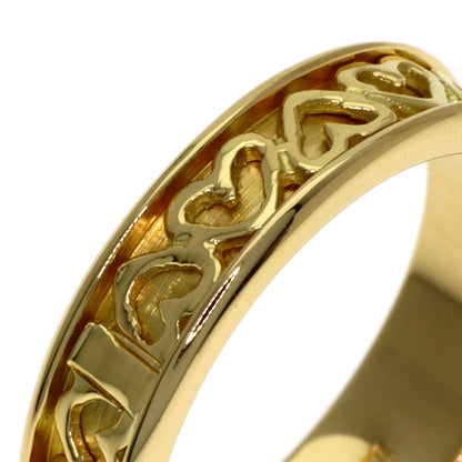 TIFFANY&Co. Cutout Heart Ring K18 Yellow Gold Ladies [Used]