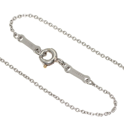 TIFFANY&Co. Open heart Necklace Platinum PT950 Ladies [Used]