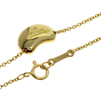 TIFFANY&Co. Bean Necklace K18 Yellow Gold Ladies [Used]