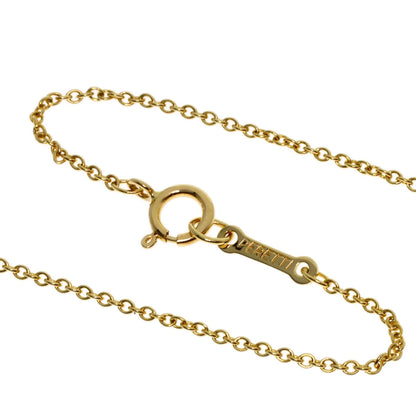 TIFFANY&Co. Bean Necklace K18 Yellow Gold Ladies [Used]