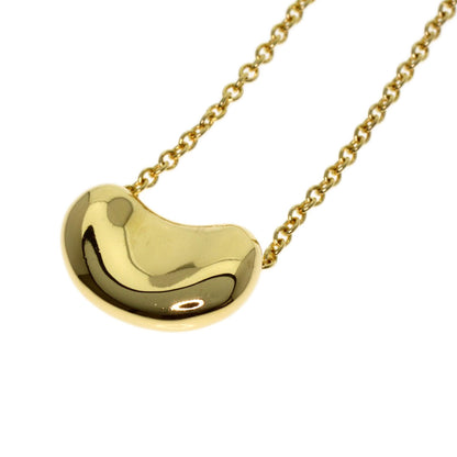 TIFFANY&Co. Bean Necklace K18 Yellow Gold Ladies [Used]