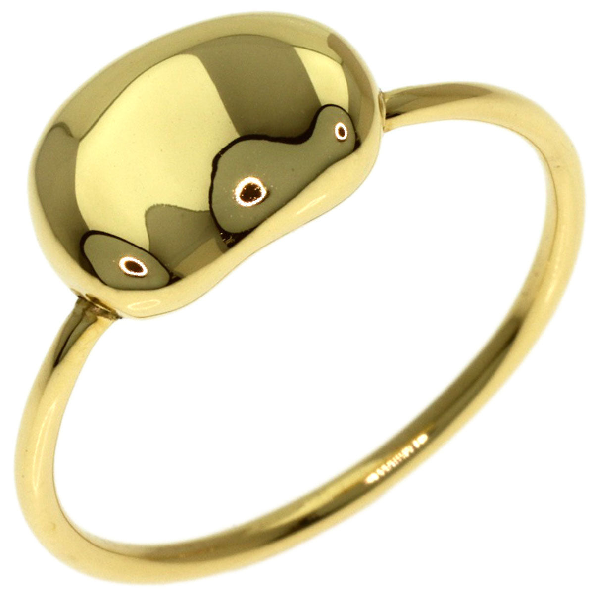 TIFFANY&Co. Bean Ring K18 Yellow Gold Ladies [Used]