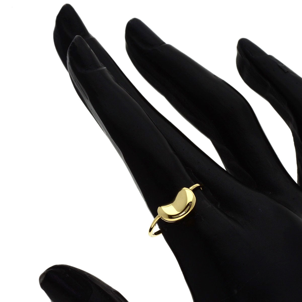 TIFFANY&Co. Bean Ring K18 Yellow Gold Ladies [Used]