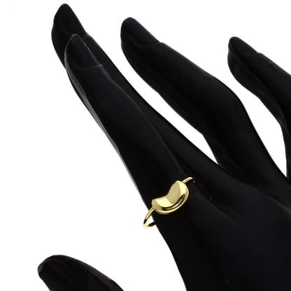 TIFFANY&Co. Bean Ring K18 Yellow Gold Ladies [Used]
