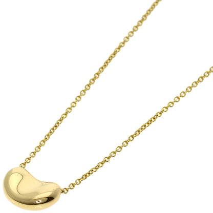TIFFANY&Co. Bean Necklace K18 Yellow Gold Ladies [Used]