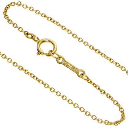 TIFFANY&Co. Bean Necklace K18 Yellow Gold Ladies [Used]
