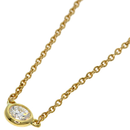 TIFFANY&Co. By The Yard Diamond Necklace K18 Yellow Gold Ladies [Used]