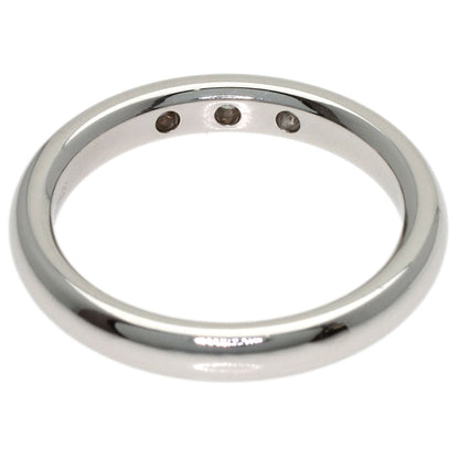 TIFFANY&Co. Wedding 3P Diamond Ring Platinum PT950 Ladies [Used]