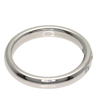 TIFFANY&Co. Wedding 3P Diamond Ring Platinum PT950 Ladies [Used]