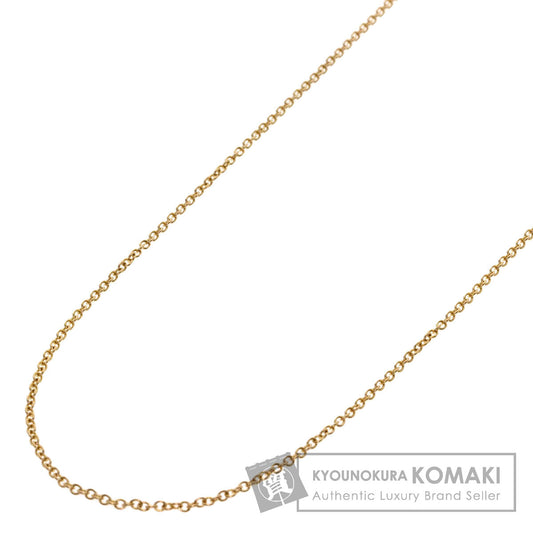 TIFFANY&Co. Chain 17.7" Necklace K18 Pink Gold Ladies [Used]