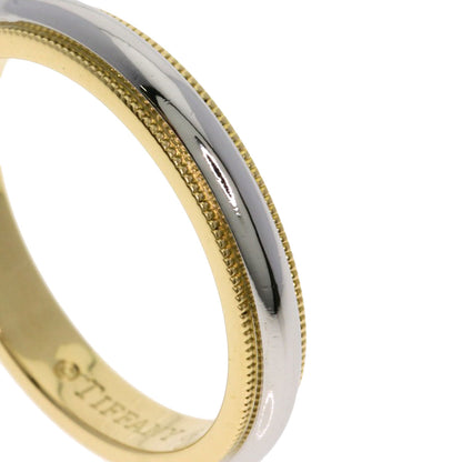 TIFFANY&Co. Milgrain Ring Platinum PT950 18K Yellow GoldLadies [Used]