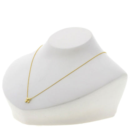 TIFFANY&Co. Cross-stitch Necklace K18 Yellow Gold Ladies [Used]