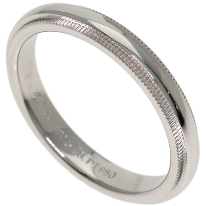 TIFFANY&Co. Milgrain Ring Platinum PT950 Ladies [Used]