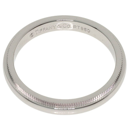 TIFFANY&Co. Milgrain Ring Platinum PT950 Ladies [Used]