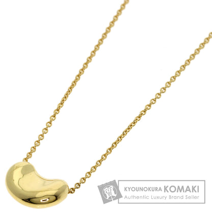 TIFFANY&Co. Bean Necklace K18 Yellow Gold Ladies [Used]