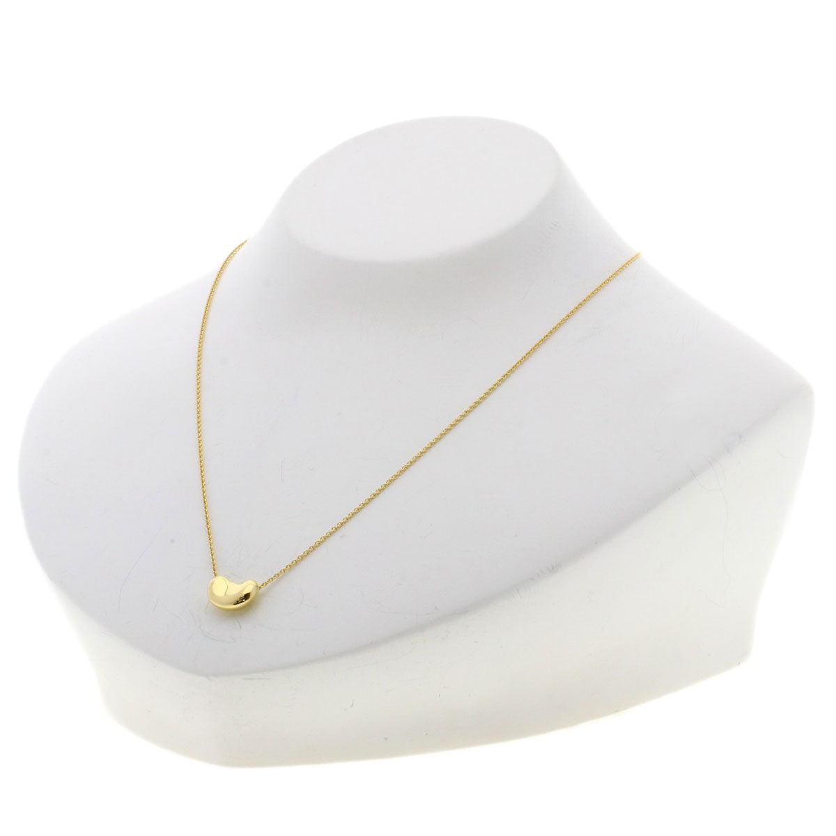 TIFFANY&Co. Bean Necklace K18 Yellow Gold Ladies [Used]
