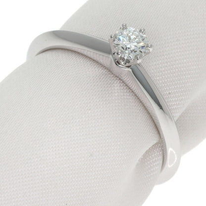 TIFFANY&Co. Solitaire Diamond Ring Platinum PT950 Ladies [Used]