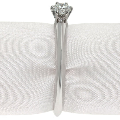 TIFFANY&Co. Solitaire Diamond Ring Platinum PT950 Ladies [Used]