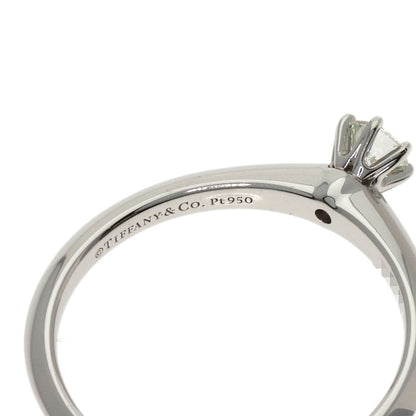 TIFFANY&Co. Solitaire Diamond Ring Platinum PT950 Ladies [Used]