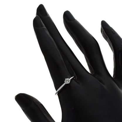 TIFFANY&Co. Solitaire Diamond Ring Platinum PT950 Ladies [Used]