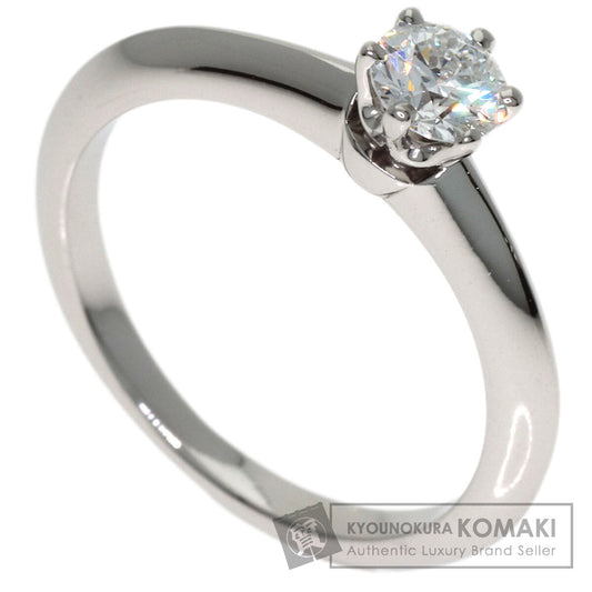 TIFFANY&Co. Solitaire Diamond Ring Platinum PT950 Ladies [Used]
