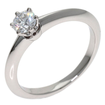 TIFFANY&Co. Solitaire Diamond Ring Platinum PT950 Ladies [Used]