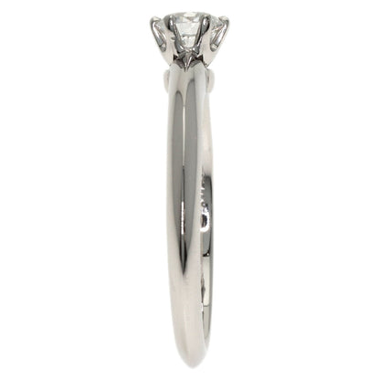 TIFFANY&Co. Solitaire Diamond Ring Platinum PT950 Ladies [Used]