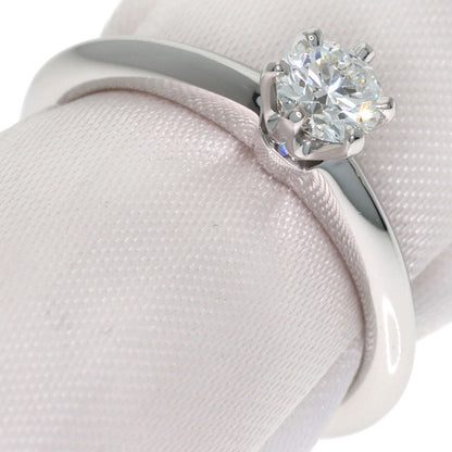 TIFFANY&Co. Solitaire Diamond Ring Platinum PT950 Ladies [Used]