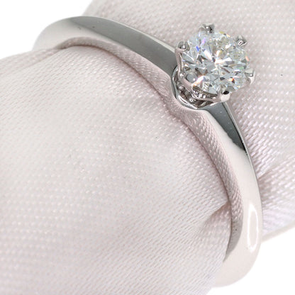 TIFFANY&Co. Solitaire Diamond Ring Platinum PT950 Ladies [Used]