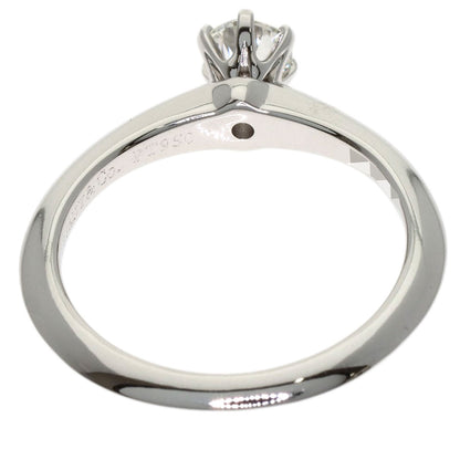TIFFANY&Co. Solitaire Diamond Ring Platinum PT950 Ladies [Used]