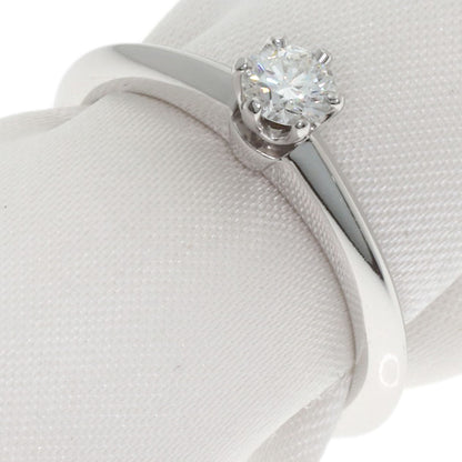 TIFFANY&Co. Solitaire Diamond Ring Platinum PT950 Ladies [Used]