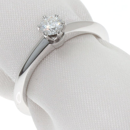 TIFFANY&Co. Solitaire Diamond Ring Platinum PT950 Ladies [Used]