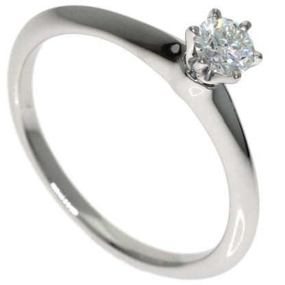 TIFFANY&Co. Solitaire Diamond Ring Platinum PT950 Ladies [Used]
