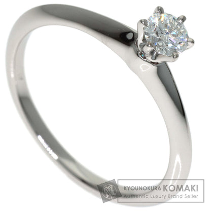TIFFANY&Co. Solitaire Diamond Ring Platinum PT950 Ladies [Used]